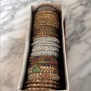 8 sets Indian embellished bangles set brand new in box